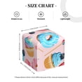 thumbnail image 4 of Fuzoiu Cupcakes and Donuts Print Tissue Box Cover Holder, Square Leather Tissue Box,PU Leather Decorative Organizer for Tabletop, Bathroom, Car, Office, 4 of 7