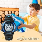 SKMEI Digital Watch, 50M Waterproof Led Watches For Ages 5-13 Sports, LED Light