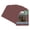 Maroon Red, variant on Cardinal Red Picture Frame Mat for 11x14 Frames - Oval Opening for 8x12 Photos - 1 Mat