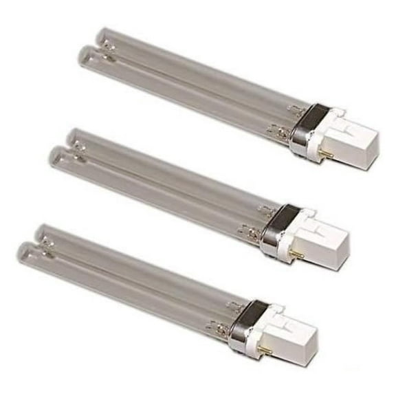 Set of 3/13 Watt UVC / 13W UV Light Bulbs Lamps G23