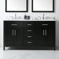thumbnail image 3 of Ove Decors Tahoe 60 W x 21" D Freestanding Bathroom Vanity with Double Sink, Dark Espresso, 3 of 15