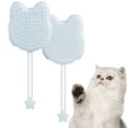 thumbnail image 1 of Ltdhehe 2 In 1 Pet Grooming Gloves Adorable Cat Head Shape Pet Grooming Massage Glove Grooming For Dogs Cats Rabbits On Wet Or Dry Hair Pet Hair Gloves 1 PC, 1 of 5