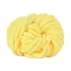 thumbnail image 3 of Hilo gigante voluminoso de 2 cm para tejer a mano, para cojines, macramé, manualidades, mascotas Amarillo, 3 of 8