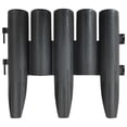 thumbnail image 2 of vidaXL Bordures de Pelouse 36 Pcs Anthracite 10 m PP, 2 of 4
