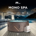 thumbnail image 3 of MSpa Mono 6-Person Round Inflatable Bubble Massage Spa w/ Thermal Cover, Energy-Efficient, 3 of 12