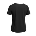 thumbnail image 6 of GZWYHT Cotton Linen Tops for Women V Neck Blouses Cotton Spring Tops Linen Tunic Tops for Women Blouse Tops Vintage Tunic Summer Tops Gauze Women's Tops Gauze Popover Tops Black L, 6 of 6