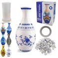 thumbnail image 2 of 3D Puzzle Jarrón DIY Living Room Ornament Arreglo Floral Home Decoration Juguetes de cumpleaños de los niños, 2 of 6