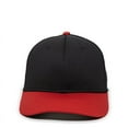 thumbnail image 3 of OC Sports AIR25 Flexible Fitting Cap - Black Red, 3 of 8