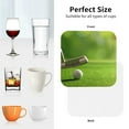 thumbnail image 6 of Yiaed golf ball after putting to the golf hole Print Leather Coasters for Drinks - Cup Coasters Coffee Table Kitchen Table Bar, Home & Office Gifts Handmade Drink Coasters-Square, 6 of 6