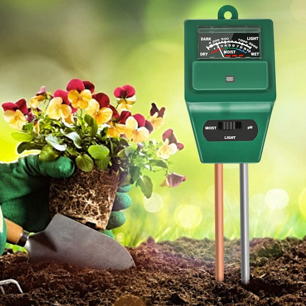 PH Tester Soil Water Moisture Light Garden Plant Flower Test Meter Sensor Tester 