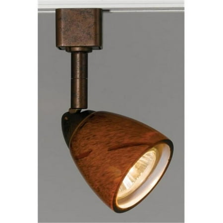 

HT-954-BK/MWH-Cal Lighting-HT Series-Track Head-Black Finish-Mesh White Glass Color
