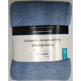 thumbnail image 1 of MAINSTAYS SOLID FLEECE BLANKET TWIN BLUE, 1 of 3