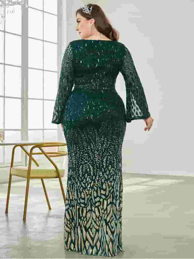 Women's Lace Sexy Fishtail Tube Top Evening Dress Women's Lace Sexy Fishtail Tube Top Evening Dress