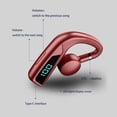 thumbnail image 4 of Oggfader Wireless Earbuds Bluetooth Conduction Headphones Open Ear Headphones Bluetooth 5.2 Sports Wireless Earphones With Built In Mic Sweat Headset Red, 4 of 8