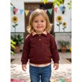 thumbnail image 4 of RUINIXCW Kids Sweatshirt, Long Sleeve Plaid Hoodie Pullover Clothes for Boys Girls, 4 of 8