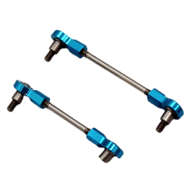 Piezas de coche RC, accesorios de metal de repuesto para el modelo Mini Q8 Q9, control remoto Varilla de direccion