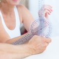 thumbnail image 2 of LEEYNEER6 Pcs Ruler Protractor Medical Goniometer Goniometers Body Measure Goniometer Plastic Goniometer Rotary Goniometer, 2 of 6
