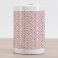 thumbnail image 2 of Polka Dots Ceramic Toothbrush Holder, Colorful Romantic Polka Dots in Geometric Shapes Vintage Groovy Print, Decorative Versatile Countertop for Bathroom, 4.5" X 2.7", Pink Purple, by Ambesonne, 2 of 4