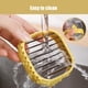 thumbnail image 4 of Rebanador de Frutas y Verduras de Acero Inoxidable con Placa de Empuje Cortadores de Vasos, e, 4 of 10