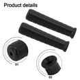 thumbnail image 4 of 2PCS Wheelbarrow Rubber Handles Round Tubes Black Replacement Wheelbarrow Handles Anti-skid Shock Absorption Tool Parts, 4 of 10