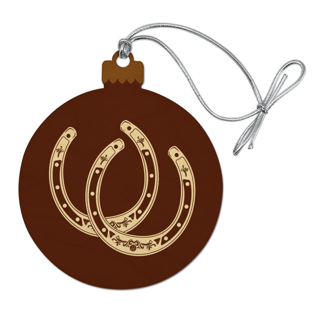 Horseshoe Ornament – Ribbon Chix