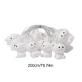 thumbnail image 3 of Easter String Lights Battery Operated Decorative Fairy Lights for Home Indoor Holiday Party Decor Warm White LED Micro Lights 10 20 Bulbs 5ft 10ft Length, 3 of 5