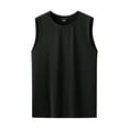 thumbnail image 4 of Ixbnca Tank Tops for Men Sleeveless Breathable Muscle Shirts Crew Neck Mens Athletic Tee Sizes S-5XL, 4 of 5