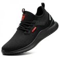 thumbnail image 2 of Black Work Shoes, Anti-smashing Safety Shoes LCJ, 2 of 3