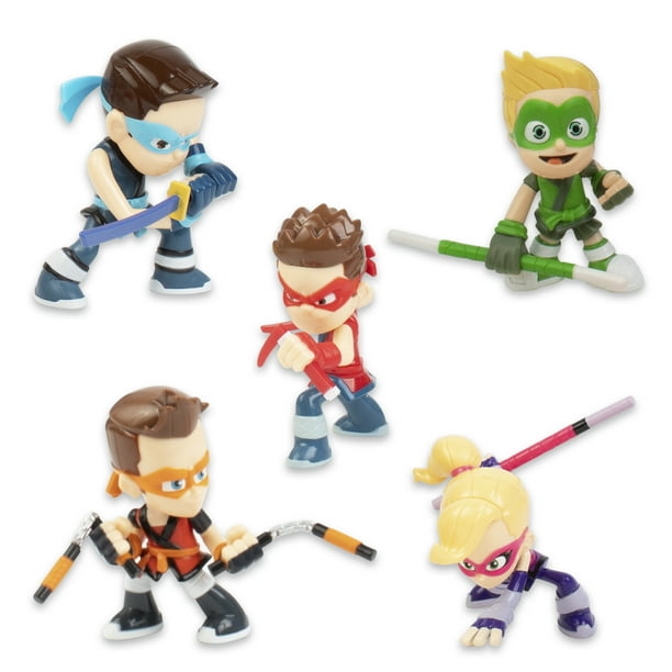 ☆TOY☆様 Ninja Kidz Mini Mystery Set - Classroom Reward Figures - Walmart