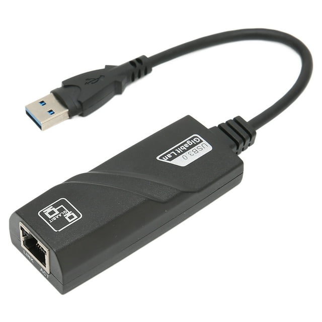 Adaptateur Internet USB Filaire, Port d'Extension Adaptateur Ethernet USB Stable Internet 1000Mbps pour Tablettes