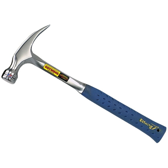 Estwing Ripping Hammer E3-16S, Smooth Face - 16 oz Steel Handle — Heavy-Duty Construction, Professional Use