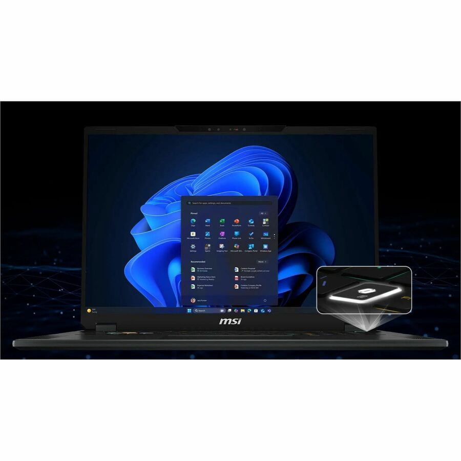MSI Stealth 18 HX AI 18" Gaming Laptop, Intel Core Ultra 9 275HX, 64GB RAM, NVIDIA GeForce RTX 5080 16 GB, 2TB SSD, Windows 11 Pro, Stealth 18 HX AI A2XWIG-036US