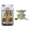 Venom 6-inch Collectible Action Figure Toy Phage Premium Design and 1 Accessory+ The Child Talking Toy with Character Sounds and Accessories The Mandalorian, Pack of 2