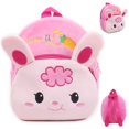thumbnail image 2 of Mochila con dibujos de animales para niños niñas y niños bonita mochila escolar para niños pequeños(Buy 2 Save 10%), 2 of 6