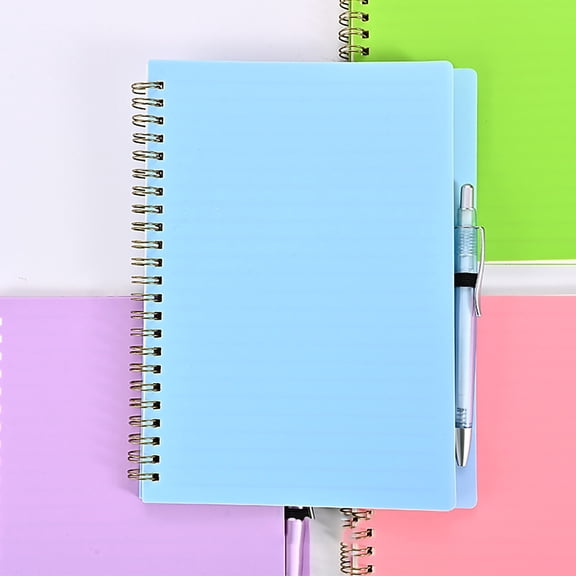 Tanuke Spiral Notebook Pocket Notebook Pocket Notepad Small Notebook, Blue (1PC)