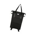 thumbnail image 1 of Bolsa de viaje con ruedas, diseño compacto y funcional Negro Doble Expansión, 1 of 9
