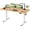 Wood, variant on Electric Height Adjustable Standing Desk Large 63 x 24 Inches Sit Stand up Desk Home Office Computer Desk Memory Preset with T-Shaped Metal Bracket, Brown