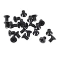 thumbnail image 5 of Uxcell M3.5 x 6mm Phillips Screw Fastener Black Zinc Plated 50 Pack, 5 of 5