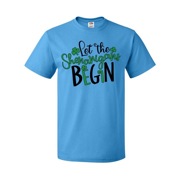 Inktastic St. Patrick's Day Let the Shenanigans Begin T-Shirt