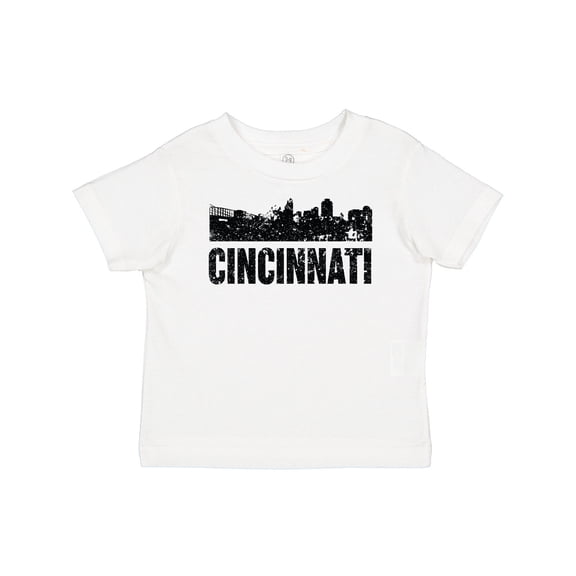 Inktastic Cincinnati Skyline Grunge Boys or Girls Baby T-Shirt