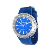 Cousteau Exploration Men's Blue Rubber Strap Watch