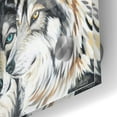 thumbnail image 3 of Epic Art 'Grey Wolf I' by Carolee Vitaletti Acrylic Glass Wall Art, 24"x24", 3 of 3