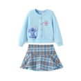 thumbnail image 1 of Conjunto Disney Stitch para Niña Pequeña de 2 Piezas 4-5 Años Azul, 1 of 6