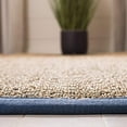 thumbnail image 5 of Safavieh Natural Fiber Collection NF114T Border Basketweave Seagrass Area Rug, 5' x 8', Navy, 5 of 5