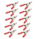 thumbnail image 2 of Pinza de cocodrilo eléctrica, 10 Uds., pinza de cocodrilo J.60047, abrazadera de prueba de batería de latón con apertura de 20mm para pruebas eléctricas(rojo), 2 of 8