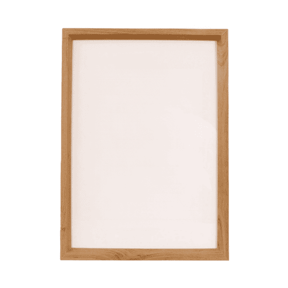 Elegant Wooden Photo Frame with Inclined Stand for Desktop and Wall Display Versatile for Posters and Photos - Frame for Collectibles and Keepsakes