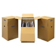 thumbnail image 1 of Bankers Box SmoothMove Wardrobe Moving Boxes, Tall, 24 x 24 x 40 Inches, 3 Pack (7711001), 1 of 8