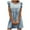 Light blue, variant on Bxsruta Women Summer Casual Retro Loose Ruffle Cuff Denim Short Skirt Dress for Women Summer Fall Shirt Dress