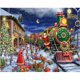 thumbnail image 2 of Kits de pintura de diamantes DIY de tren de Navidad, taladro redondo completo, decoración de pared, arte artesanal Likrtyny Oficina Multiescena Multifunción, 2 of 8