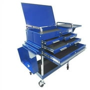 Sunex 8013ABLDLX Deluxe Service Cart-Blue